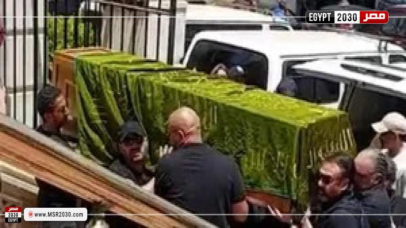 جنازة والدة كريم عبدالعزيز