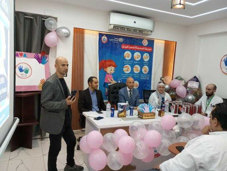 وكيل وزارة الصحة بالشرقية يشارك في إحتفالية مستشفى أبوكبير المركزي باليوم العالمي لنظافة الأيدي