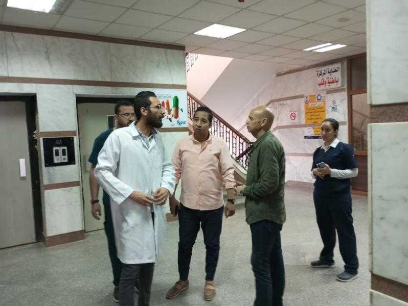 وكيل وزارة الصحة بالشرقية يتفقد الخدمة الطبية بمستشفى الحسينية المركزي