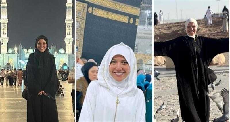 مي كساب تؤدي العمرة: اللهم تقبل مني وإكتبها لكل مشتاق
