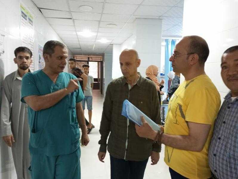 وكيل وزارة الصحة بالشرقية يختتم جولته بالمرور المفاجئ على مستشفى مشتول السوق المركزي