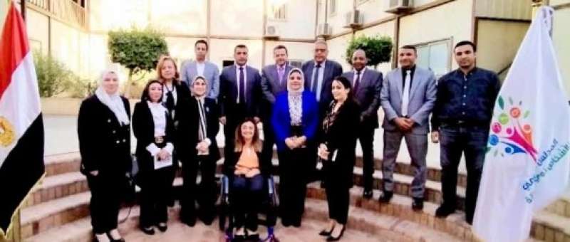 جانب من الزيارة 