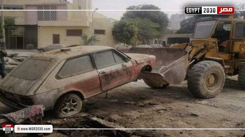 رفع 37 سيارة ودراجة نارية متهالكة من شوارع 17 محافظة