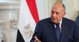 وزير الخارجية: اتفاق مصري سلوفيني على وقف إطلاق النار في غزة والتوصل لهدنة