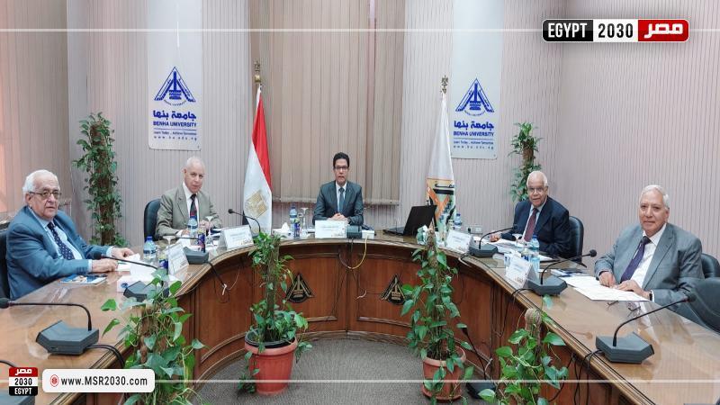 رئيس جامعة بنها