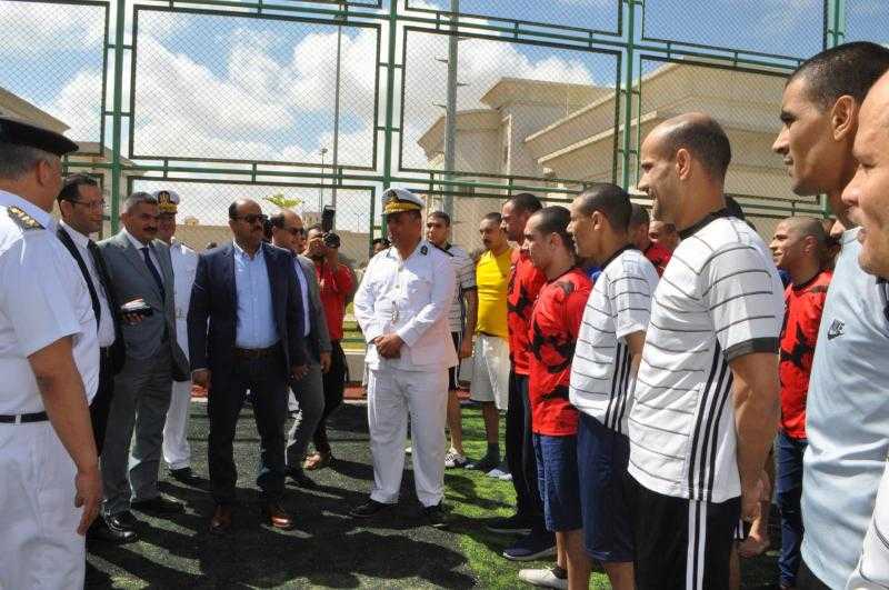 النيابة العامة تجرى تفتيشاً على مركز  إصلاح وتأهيل برج العرب لمتابعة أحوال النزلاء