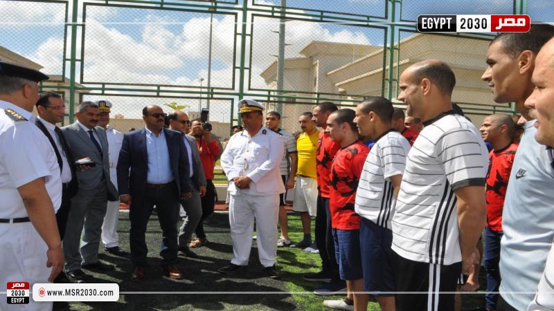 النيابة العامة تجرى تفتيشاً على مركز  إصلاح وتأهيل برج العرب 