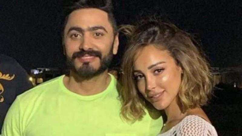 بعد ظهورهما معا.. هل عاد تامر حسني لبسمة بوسيل؟