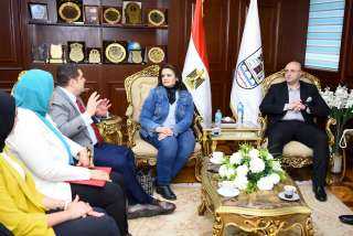 وزيرة الهجرة تلتقي أعضاء مجلسي النواب والشيوخ بمحافظة بني سويف