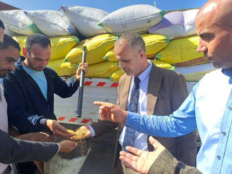 توريد 182 ألف طن من محصول القمح منذ بدء الموسم حتى الآن بالبحيرة