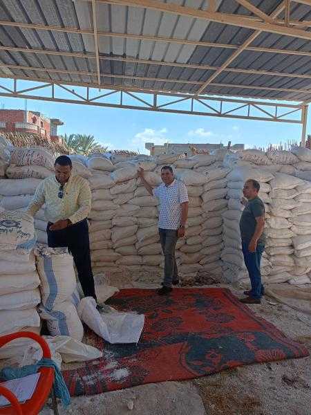 ضبط 25 طن ملح طعام و5600 كجم لحوم مجمدة مجهولة المصدر و577 عبوة مواد غذائية منتهية الصلاحية بالبحيرة