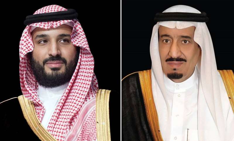 خادم الحرمين الشريفين الملك سلمان بن عبد العزيز وابنه