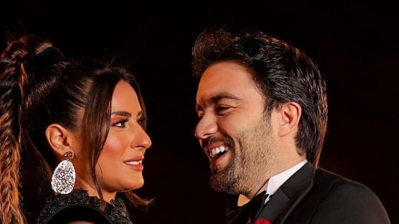  ريهام أيمن وشريف رمزي 