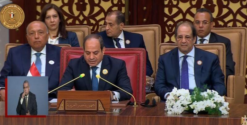 السيسي: التصعيد الإسرائيلي المتواصل في غزة يدفع إلى الفوضى والدمار