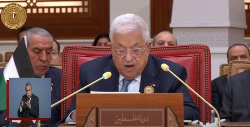 الرئيس الفلسطيني: لقد أصبح الوقت مُلحا لتفعيل شبكة الأمان العربية