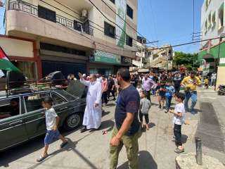 لبنان... مسيرة في مخيم ”عين الحلوة” دعماً لغزة