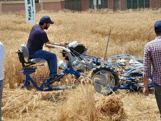 الزراعة: جهاز التنمية الشاملة يوزع 70 ماكينة حصاد قمح على قرى سوهاج والشرقية