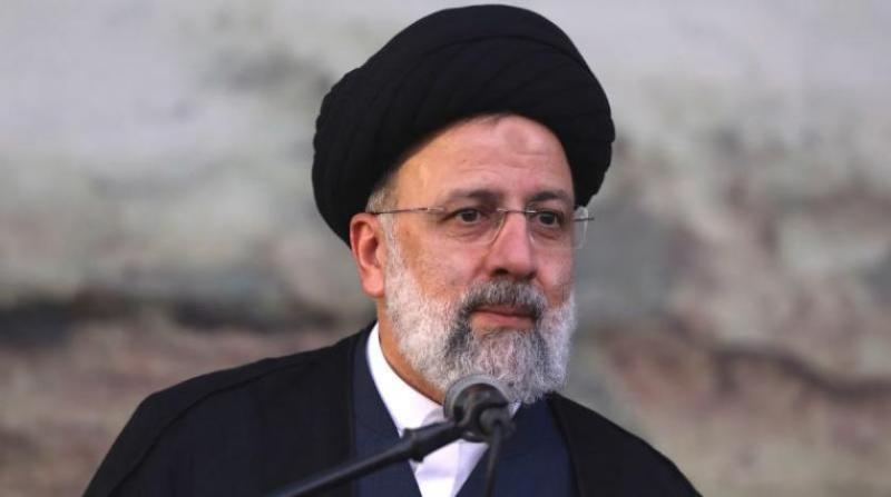 الرئيس الايراني إبراهيم رئيسي 