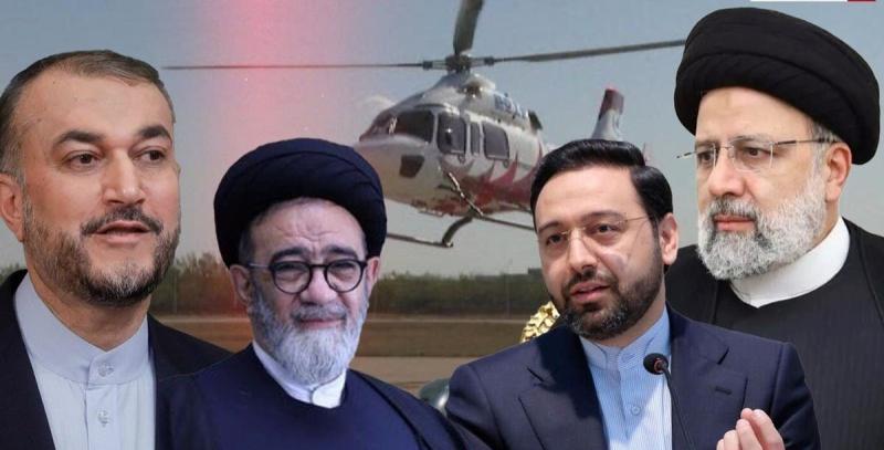 الرئيس الإيراني والوفد المرافق له