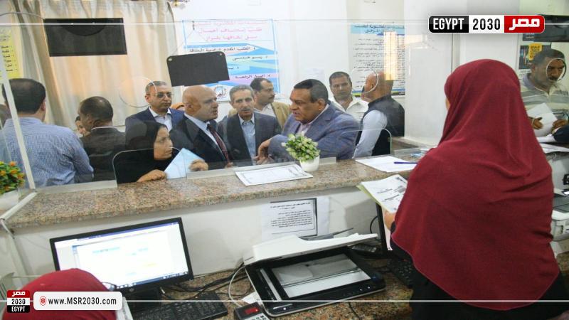 وزير التنمية المحلية ومحافظ الغربية