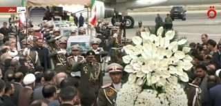 بث مباشر.. وصول جثامين الرئيس الإيراني ومرافقيه إلى طهران
