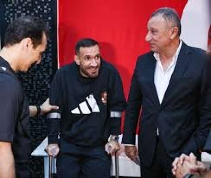 محمود الخطيب يزور علي معلول