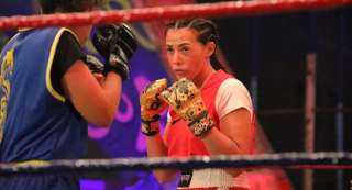 دنيا سمير غانم بزي الملاكمة في أول صورة من فيلمها الجديد ”روكي الغلابة”