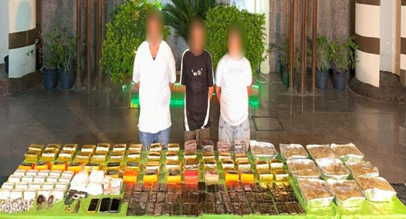ضبط كميات من المخدرات بـ5.4 مليون جنيه