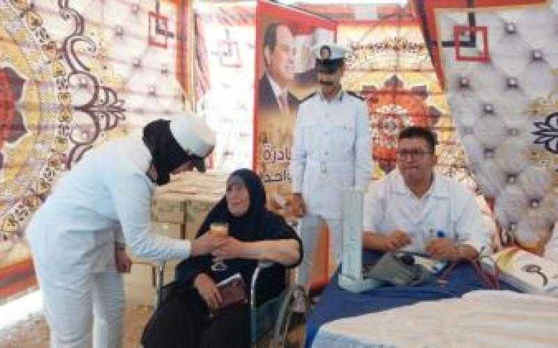 الداخلية توجه قافلة إنسانية وطبية بنطاق جنوب سيناء