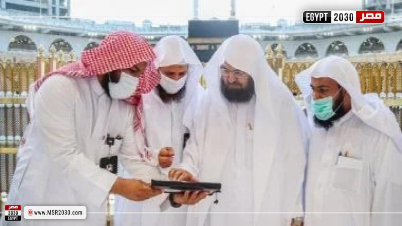 الشيخ السديس خلال تدشين الخطة 