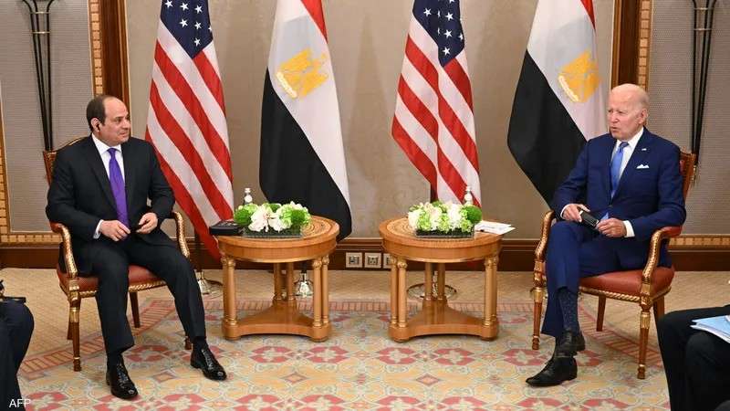 الرئيس السيسي وبايدن