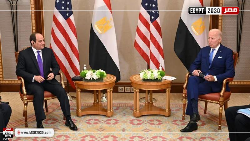 الرئيس السيسي وبايدن
