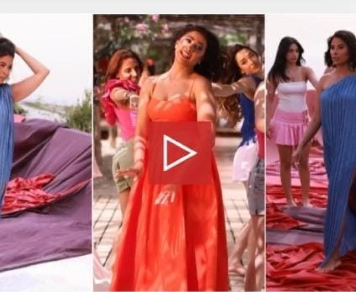 روبي في كواليس تصوير ”الليلة حلوة”.. رقصات مبهجة في أجواء الصيف