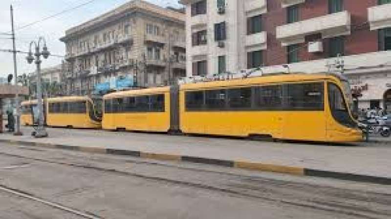 ترام الرمل بالإسكندرية 