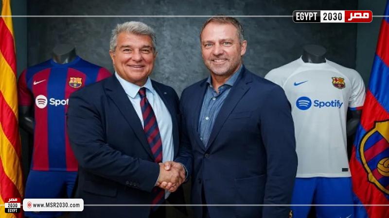 فليك مدربا لبرشلونة الإسباني