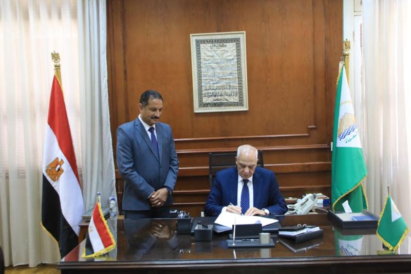 محافظ الجيزة اللواء أحمد راشد 