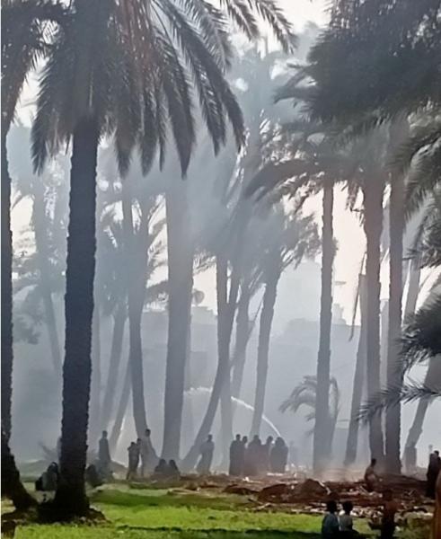 حريق يلتهم منازل فى أسيوط وإصابة 4 أشخاص نتيجة ارتفاع درجات الحرارة