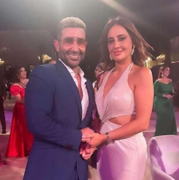 حلا شيحة وأحمد سعد