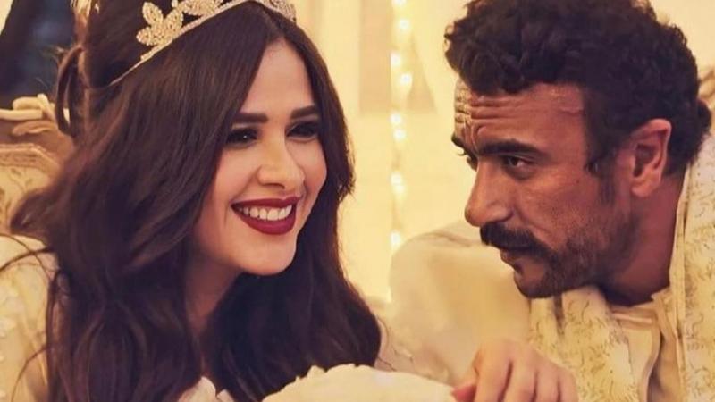 أحمد  العوضي وياسمين عبدالعزيز