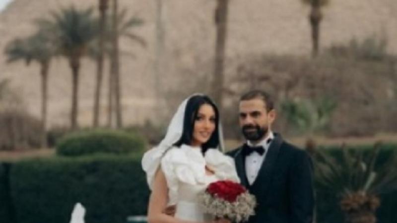 أمير طعيمة وزوجته يسرا الجديدي