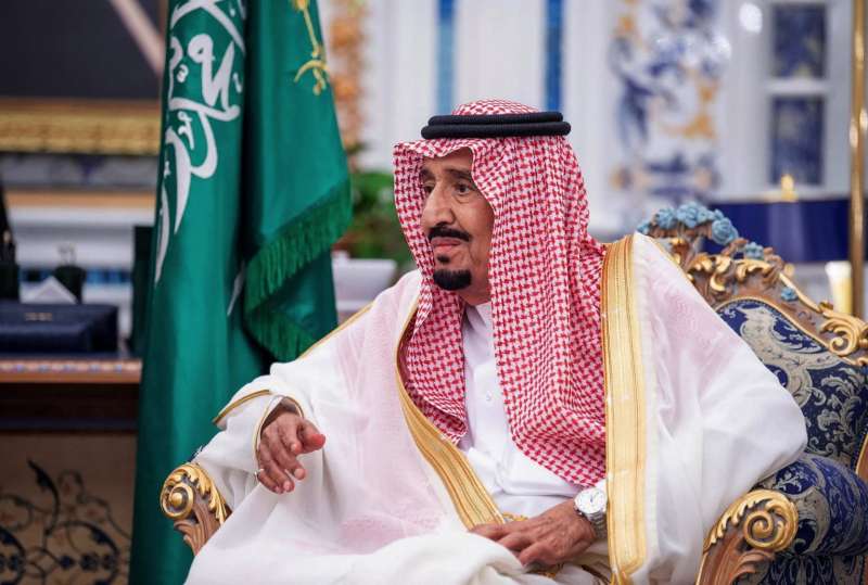 العاهل السعودي 