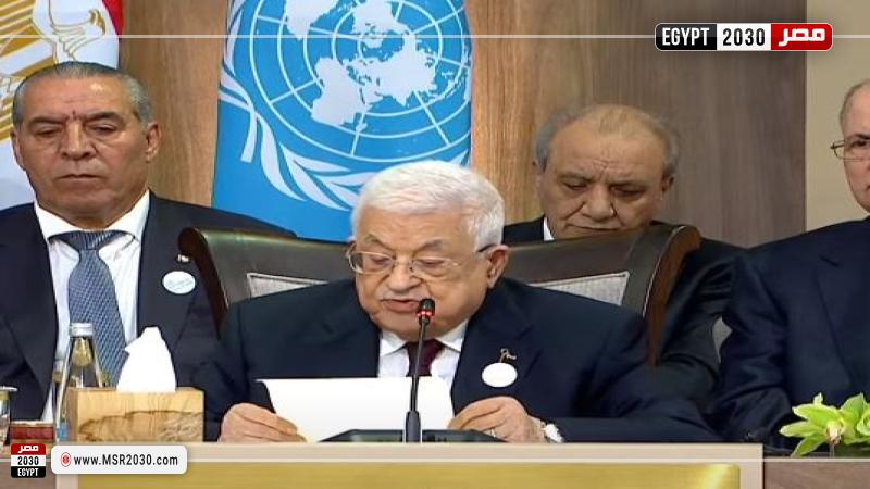 رئيس دولة فلسطين محمود عباس
