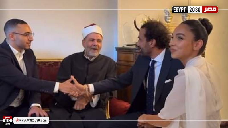 عقد قران سلمى أبو ضيف