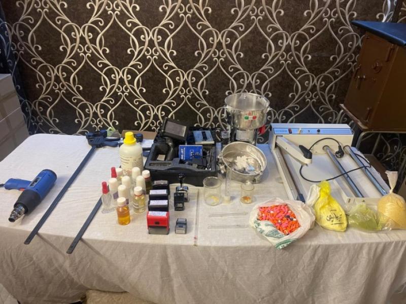 مضبوطات شركة أدوية 