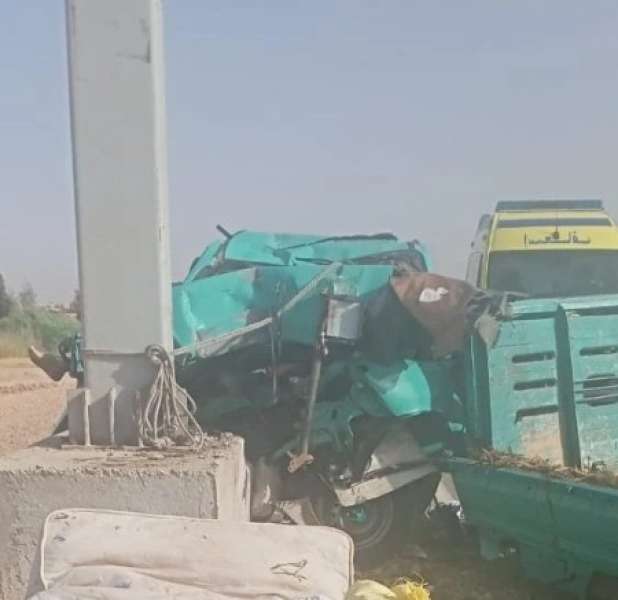 حادث الطريق الصحراوى الغربى 