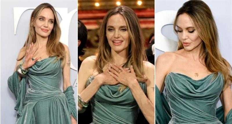 أنجيلينا جولي تحصل على أول جائزة توني في مسيرتها الفنية