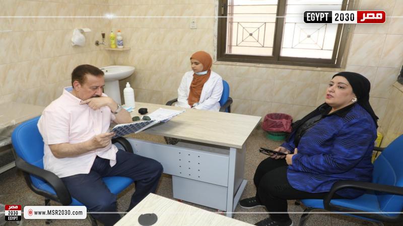 محافظ المنوفية خلال جولته التفقدية