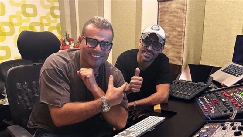 محمد يحيى وعمرو دياب