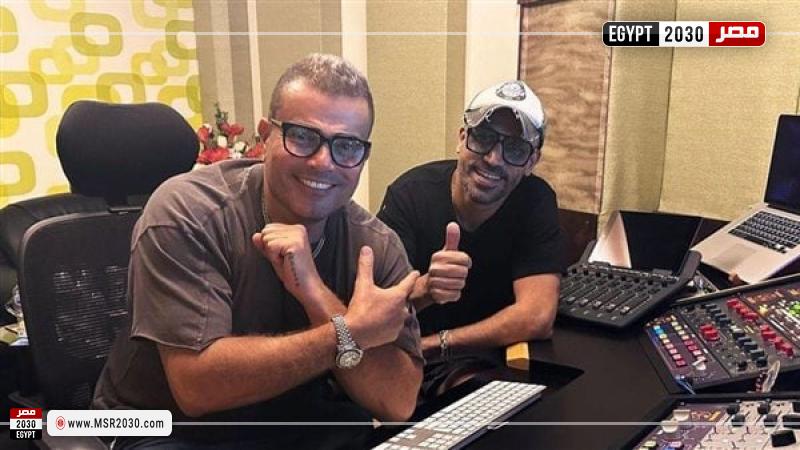 محمد يحيى وعمرو دياب
