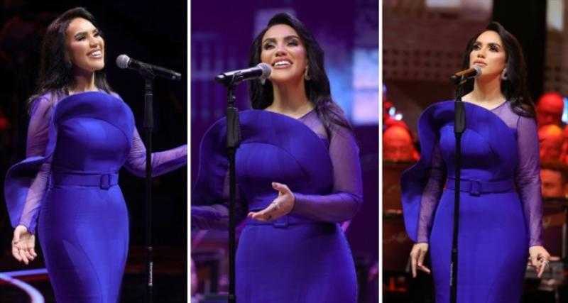 بفستان سعره يتجاوز 40 ألف جنيه..مي فاروق تحيي حفلا غنائيا في قطر